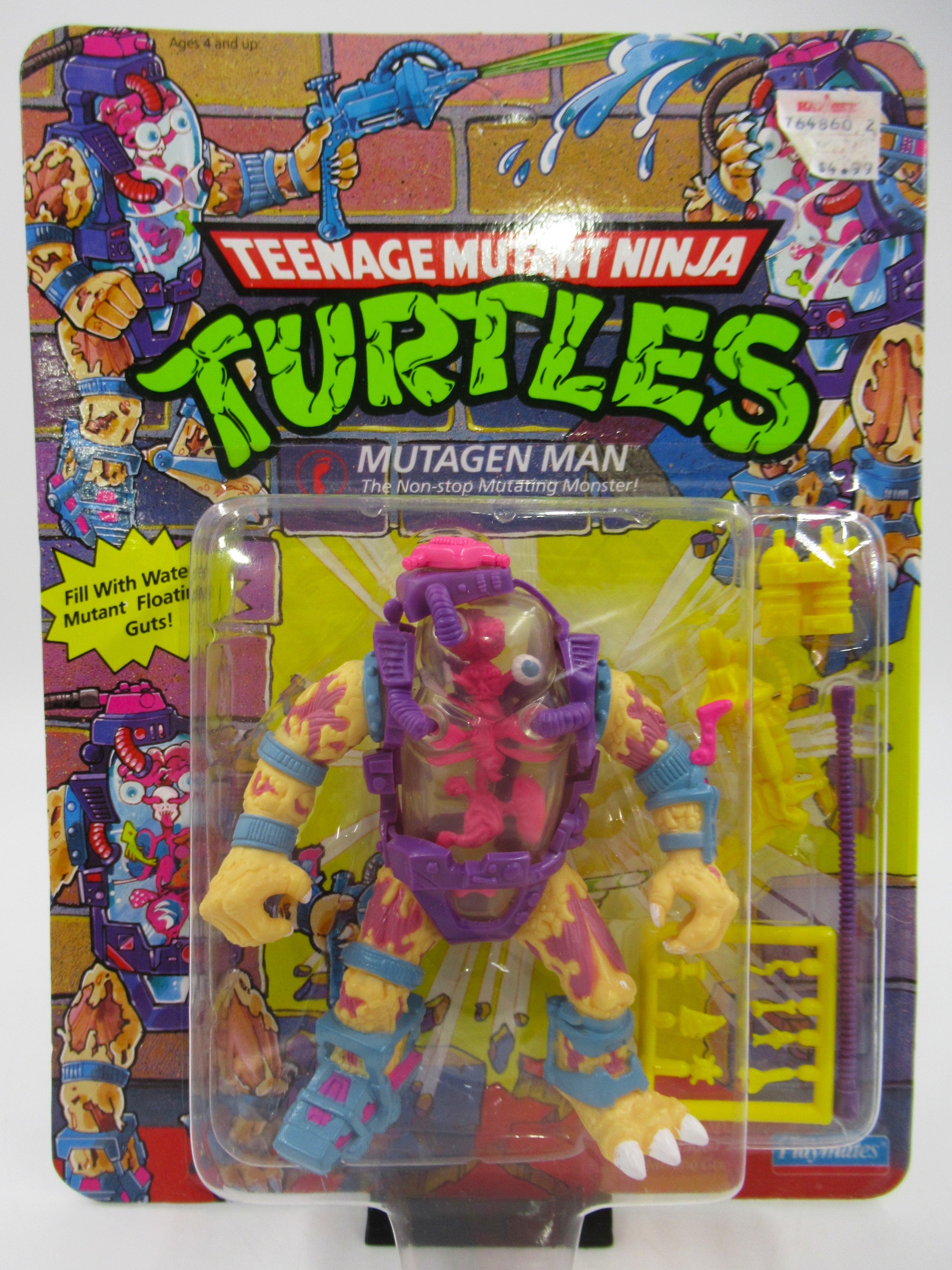 Teenage Mutant Ninja Turtles Mutagen Man 4.5" Figure TMNTs - Playmates (1990)